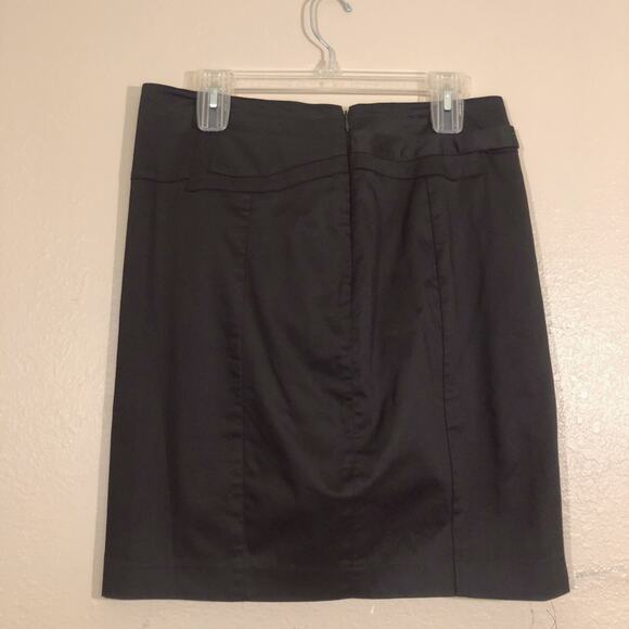 Express short black straight goth skirt - Picture 7 of 12